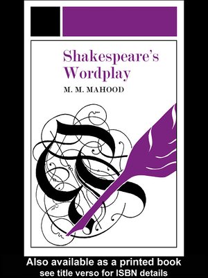 cover image of Shakespeare's Wordplay